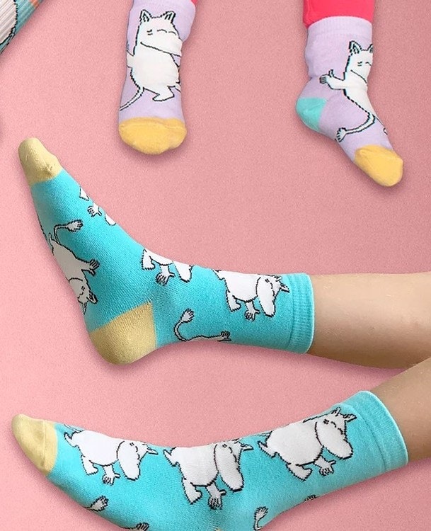 Moomin Glad, Damensocken