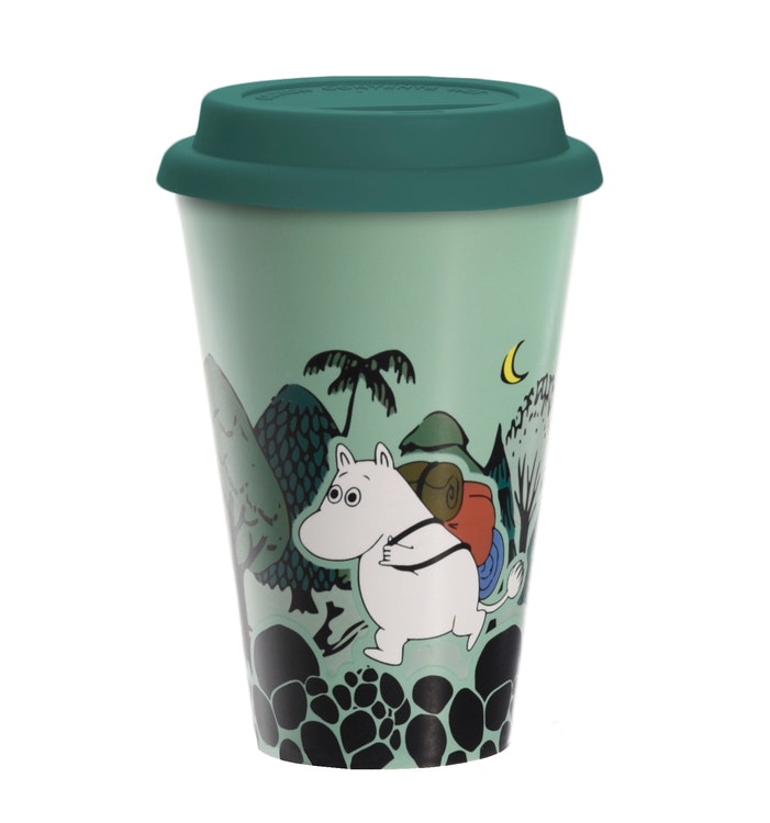 Becher zum Mitnehmen: Moomin Troll Adventure, biologisch abbaubar