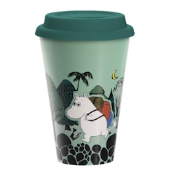 Becher zum Mitnehmen: Moomin Troll Adventure, biologisch abbaubar