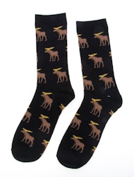 Socks: Moose, black