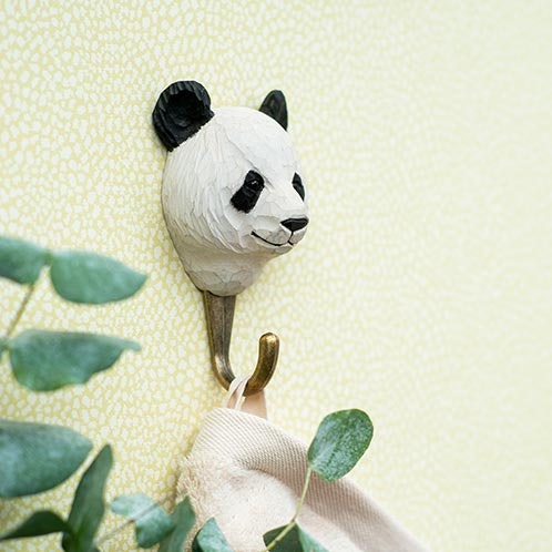 Hand-carved Hook Panda