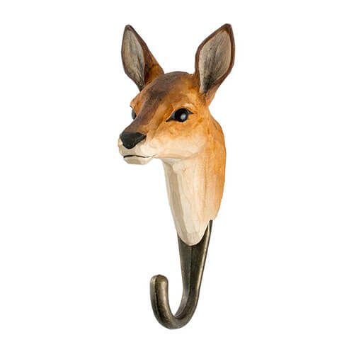 Hand-carved Hook Deer