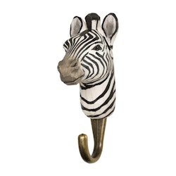 Hand-carved Krok Zebra
