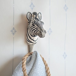 Hand-carved Krok Zebra