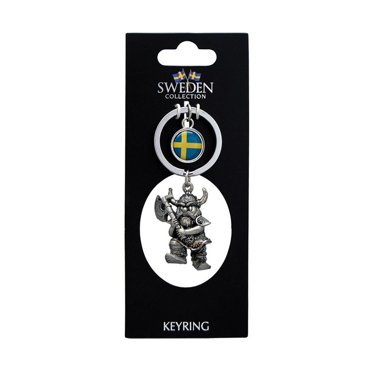 Keychain 3D viking with ax