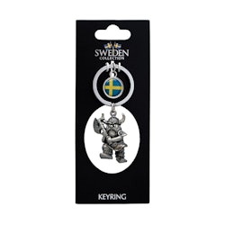 Keychain 3D viking with ax