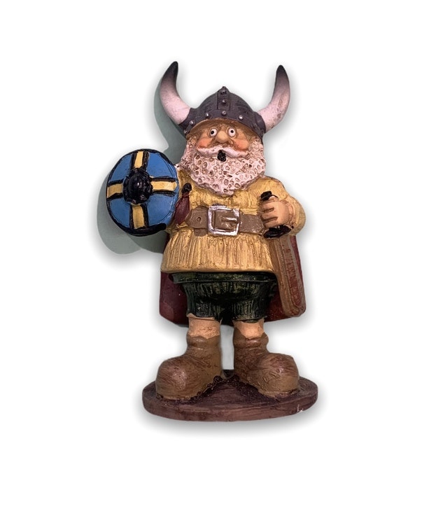 Handmålad viking figur: Pappa, 9,5cm