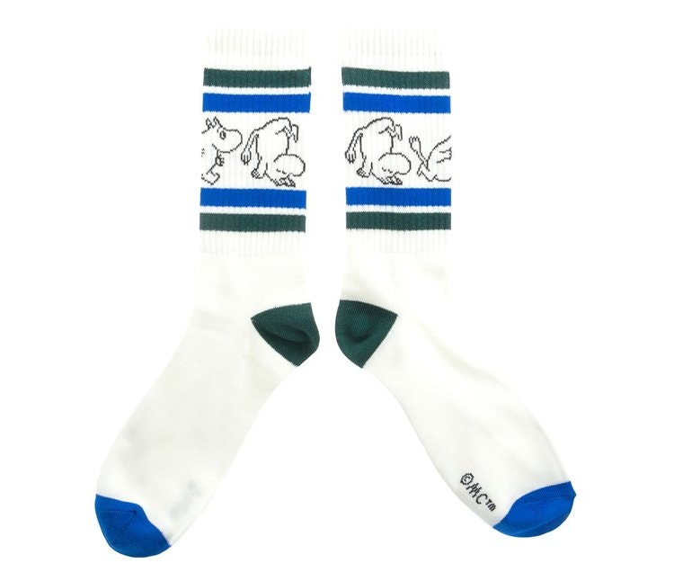 Socks: Moomintroll Retro