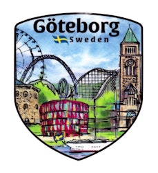 Aufkleber Göteborg