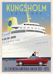 Postkarte: Kungsholm Göteborg, 13x18cm