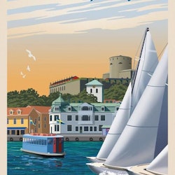 Postcard: Marstrand, 13x18cm