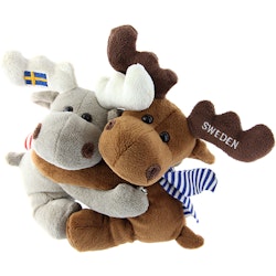 Soft toy, Elk-double Sweden 15cm