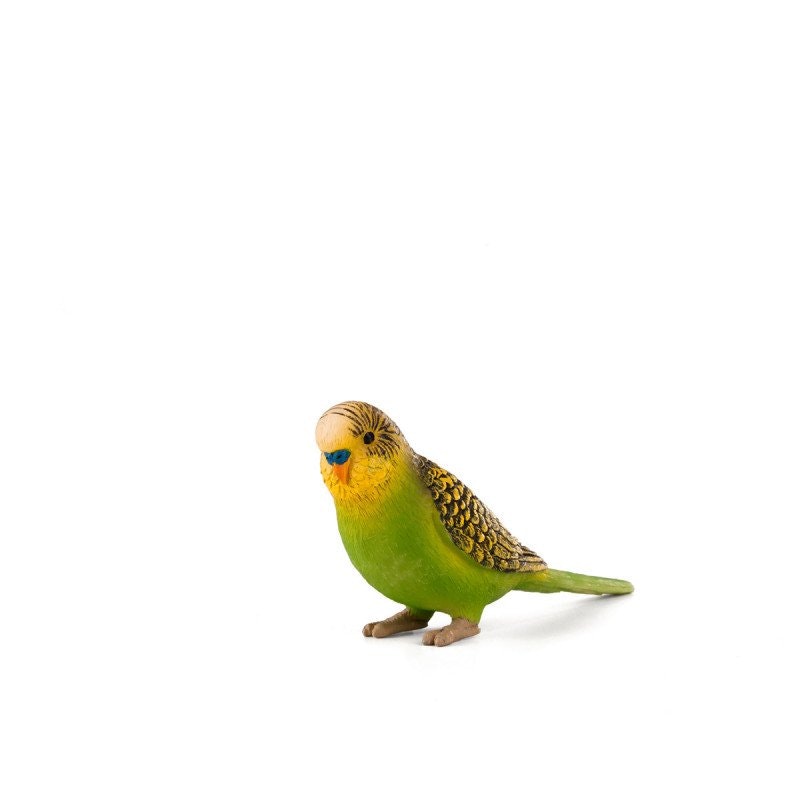 Budgerigar figure, green