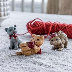 Cats Christmas 3-pack, 2.5 - 3.3 cm