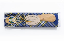 Butter knife New Sweden &amp; towel in gift box