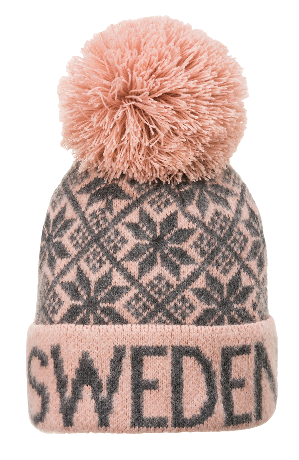 Winter hat Sweden, pink