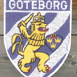 Embroidered brand Gothenburg coat of arms