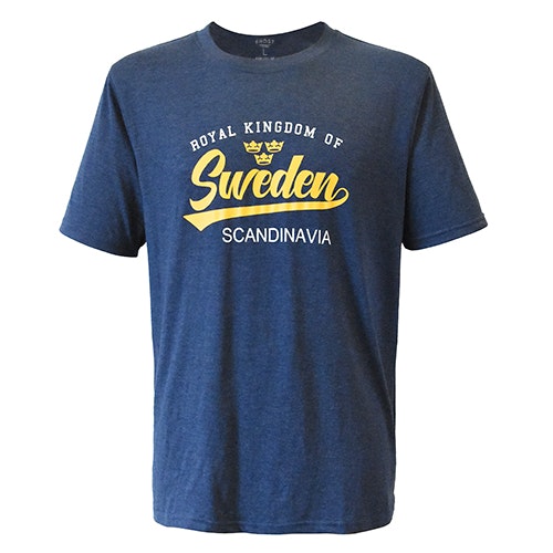 T-Shirt Frost Royal, Schweden, Blau.