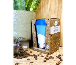 Mug Take Away: The Moomin role enjoys the summer