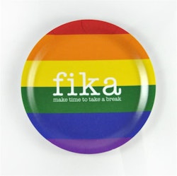 Rand des Untersetzers, FIKA Pride