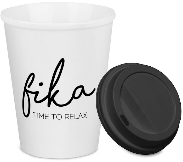 Mug, TO-GO, Fika, Time To Relax