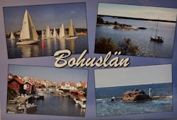 Postkarte: Bohuslän, 170 x 115 mm