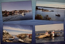 Postkarte: Küstencollage, 170 x 115 mm