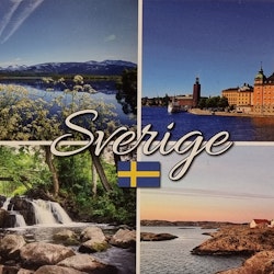 Postcard: Sweden 170 x 115 mm