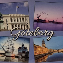 Vykort: Göteborg 170 x 115 mm