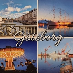 Vykort: Göteborg 170 x 115 mm