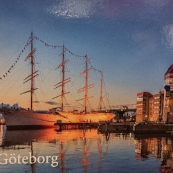 Postcard: Gothenburg Lipstick, 170 x 115 mm