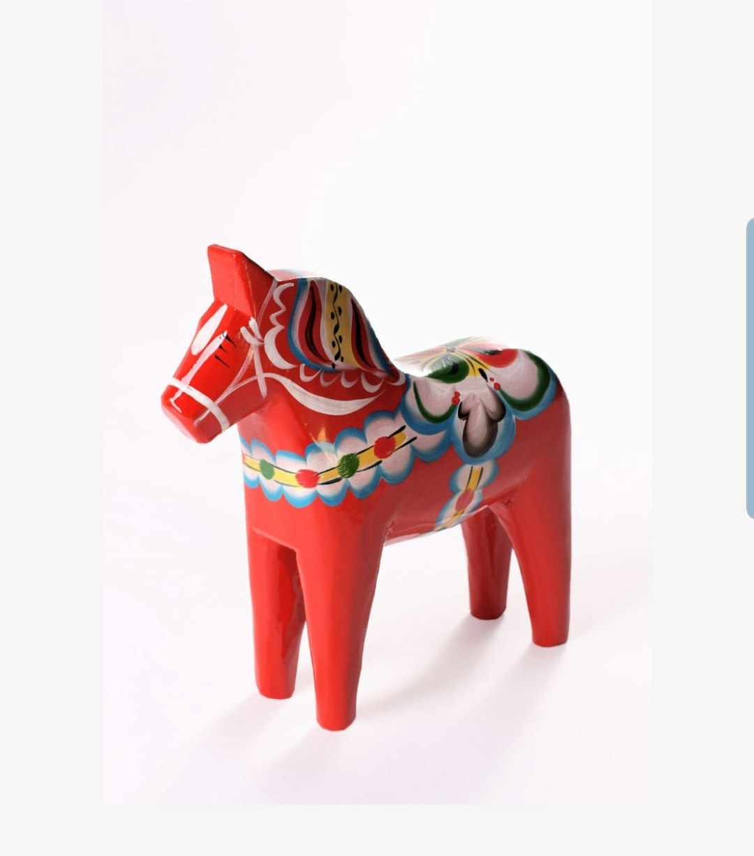 Original Dala horse:  Red color