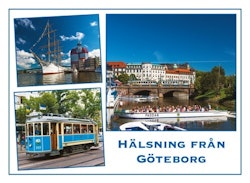 Postkarte: Göteborg, 148 x 105 mm