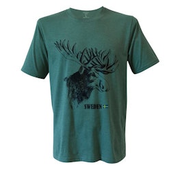 T-Shirt Frost Royal, moose, green