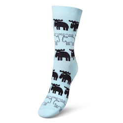 Socks Moose Pastel, blue 36-40