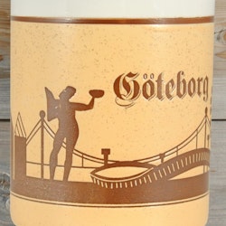 Mug, Gothenburg motif, Light brown