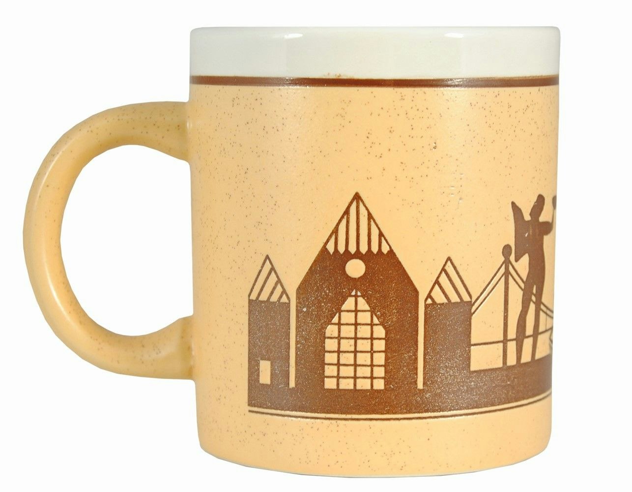 Mug, Gothenburg motif, Light brown