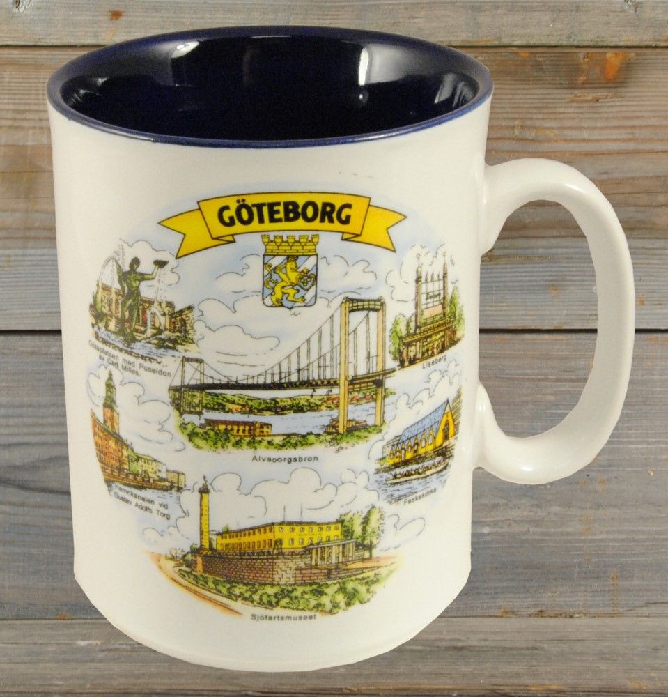 Mug Gothenburg with several pictures
