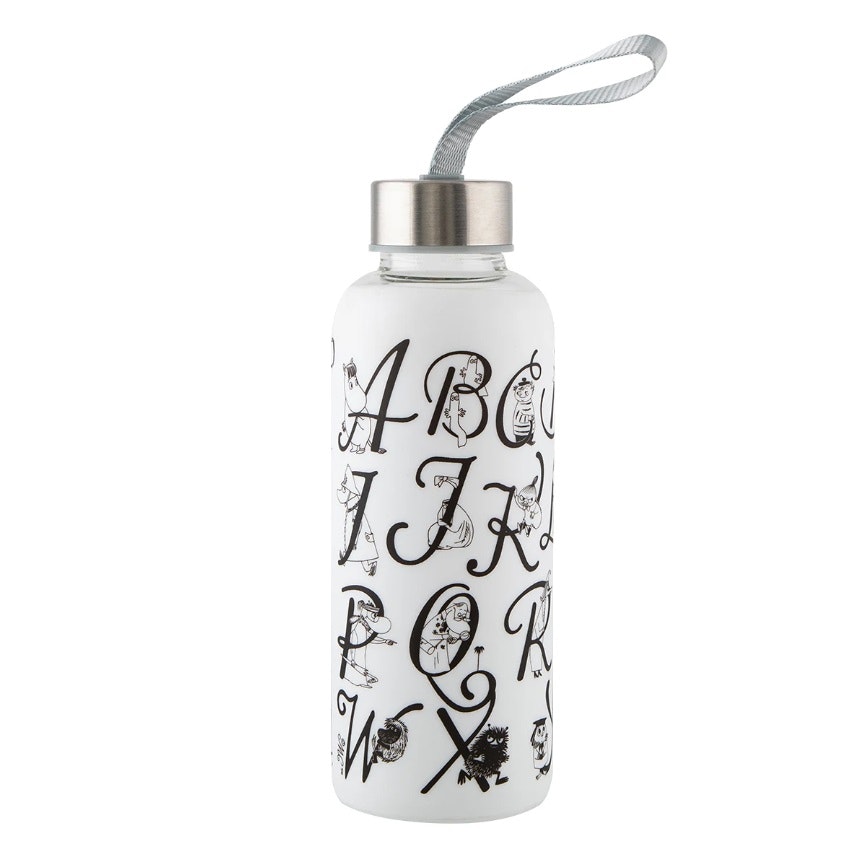 ABC Moomin glass bottle