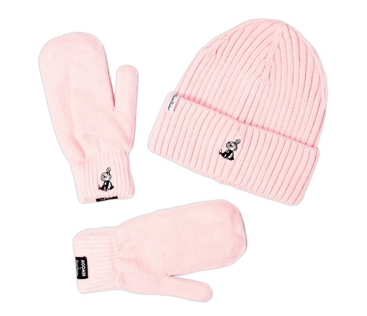 Gloves: Little My, pink