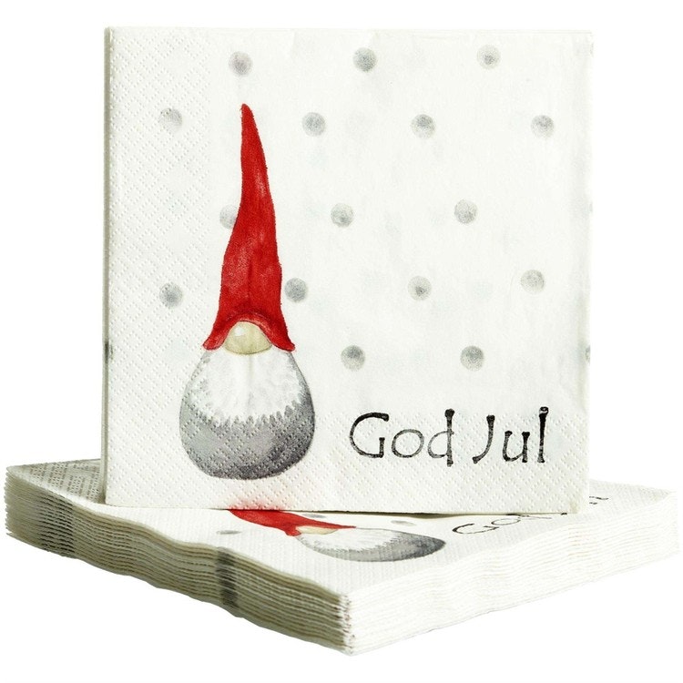 Lunch napkin Decorative Santa