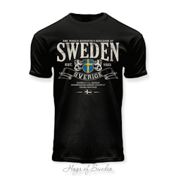 T-Shirt Superior Sweden, Black