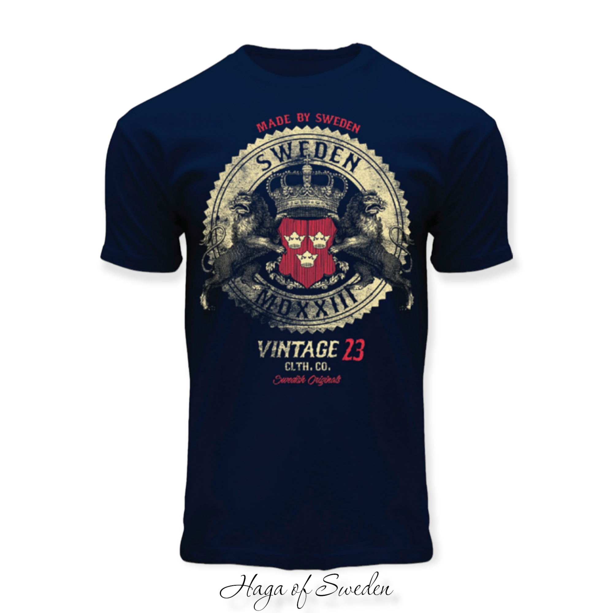 T-Shirt, Vintage Rock Navy