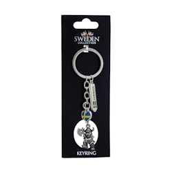Key ring 3D viking with hammer