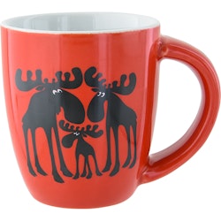 Espresso mug, moose trio Sweden, 7cm