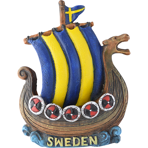 Magnet vikingskepp, Sweden