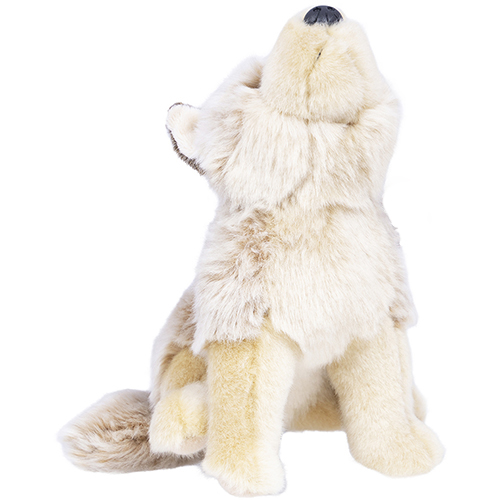 Stuffed animal, Sitting wolf 20 cm