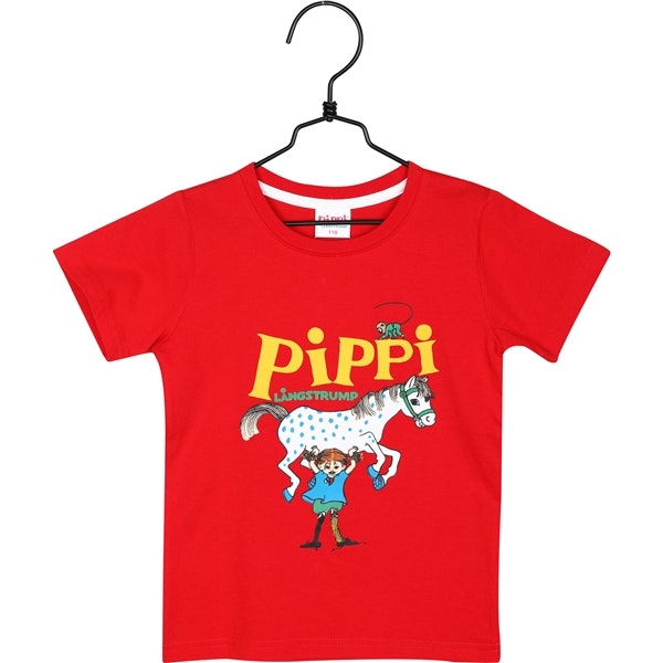 T-Shirt, Pippi Longstocking Red