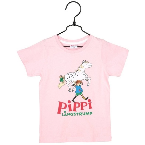 T-Shirt, Pippi Långstrump rosa