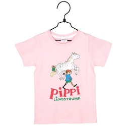 T-Shirt, Pippi Långstrump rosa